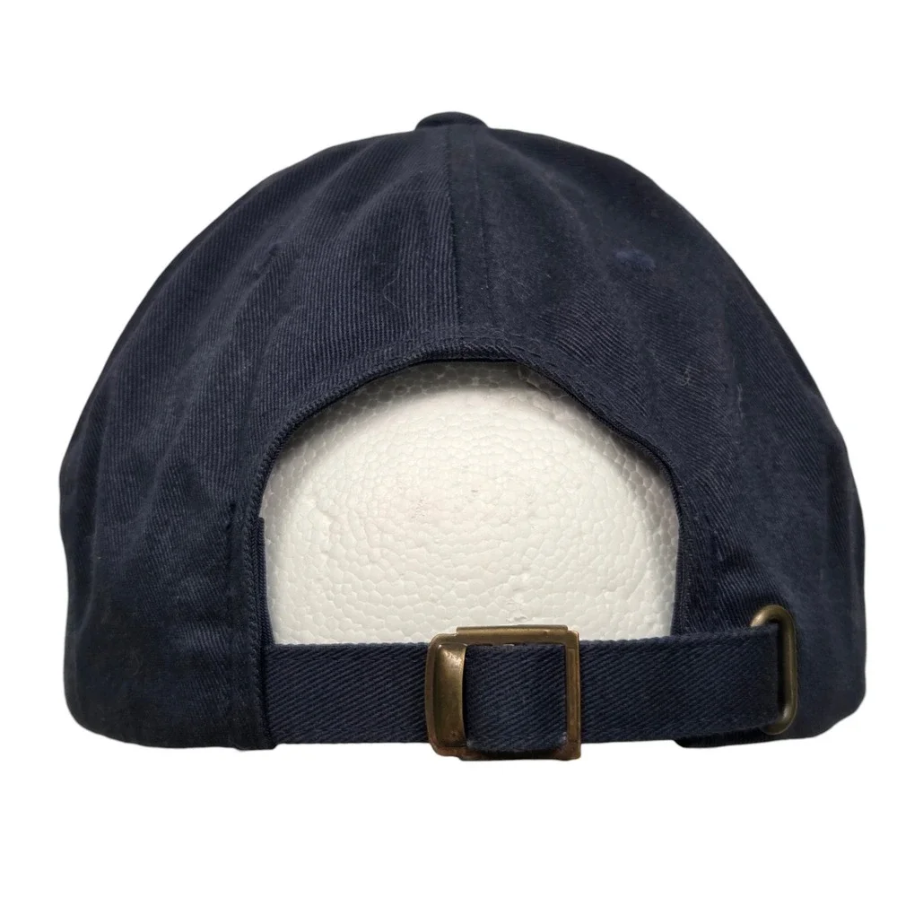 The Flaming Lips Hat Mens Navy Blue Sunburst Embroidered Band Merch Cap Rare